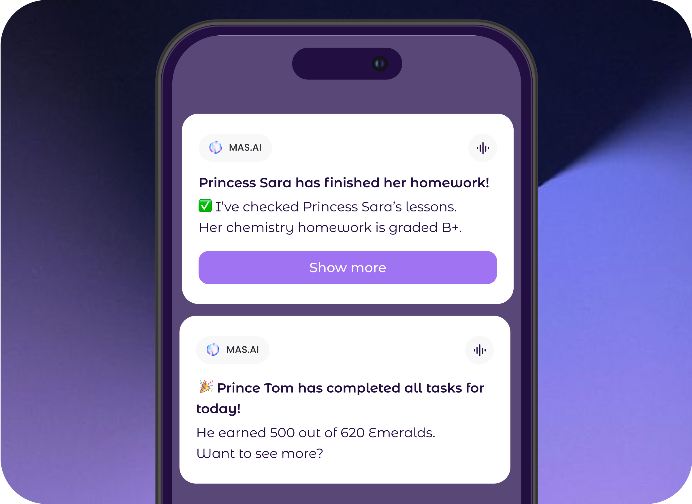 Homework tracking before MAS.AI