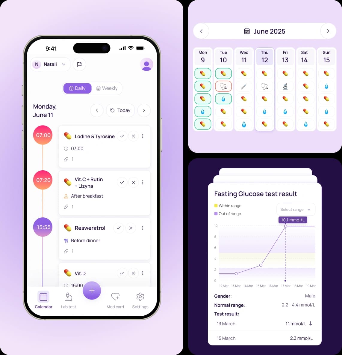 M:CARRY App Interface