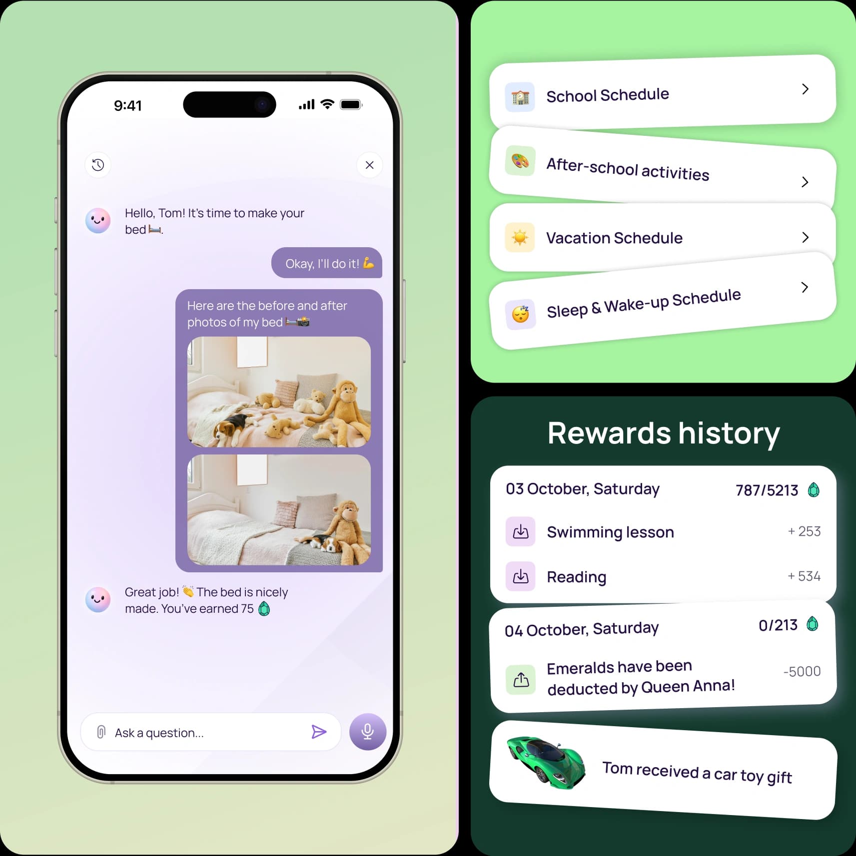 M:MARRY App Interface