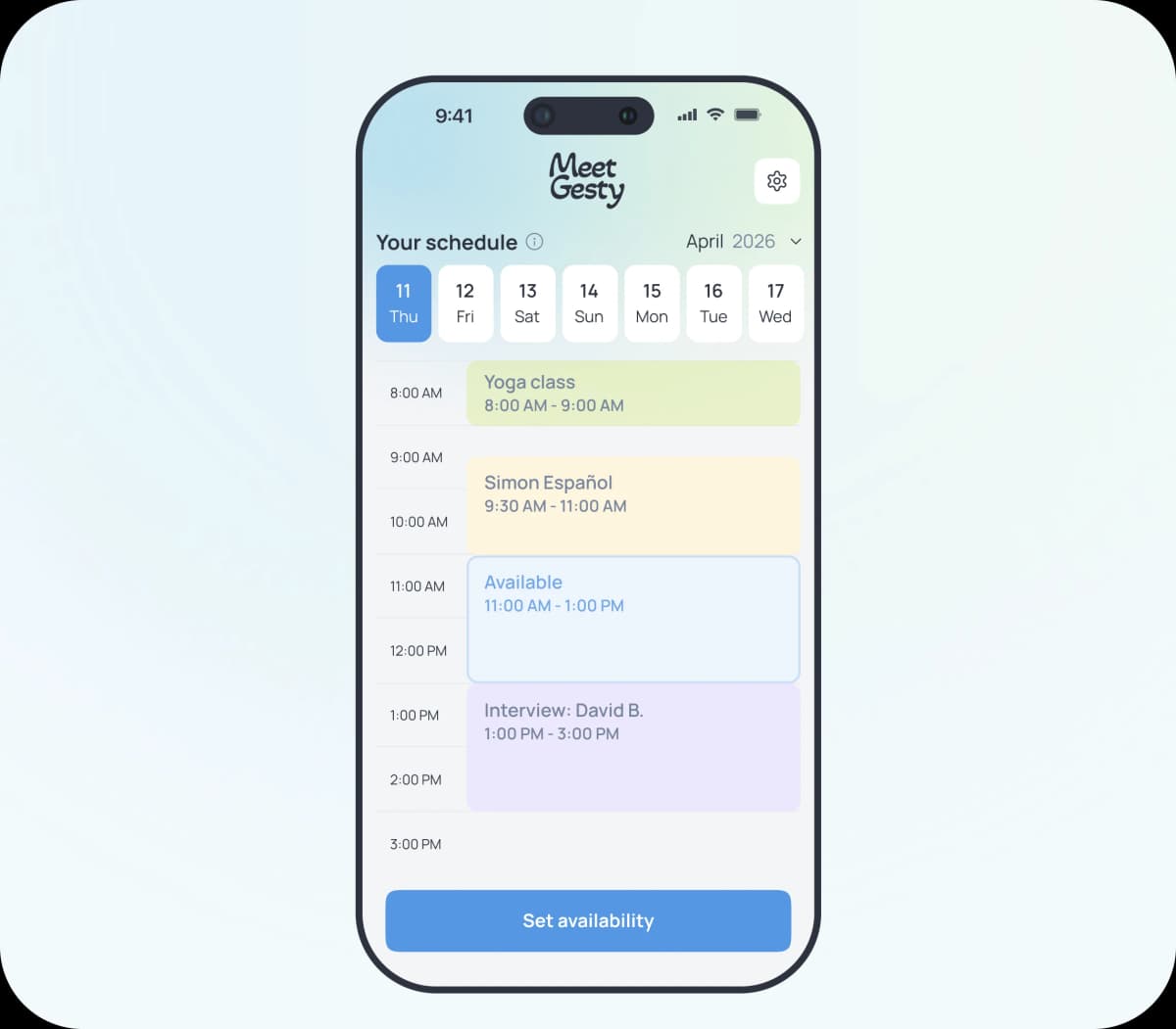 Step 1. Sync your calendars and set the stage