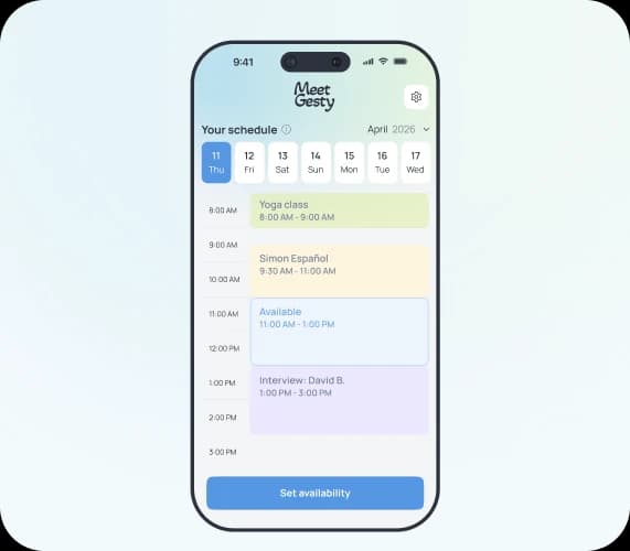 Step 1. Sync your calendars and set the stage